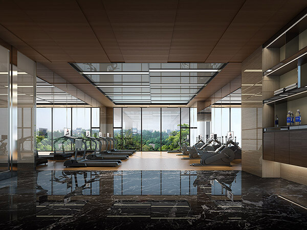 健身會館3D示意圖